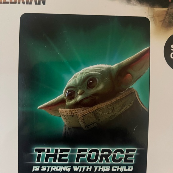 New With Tags, Star Wars The Mandalorian Soft Throw 46” X 60” - Picture 2 of 5